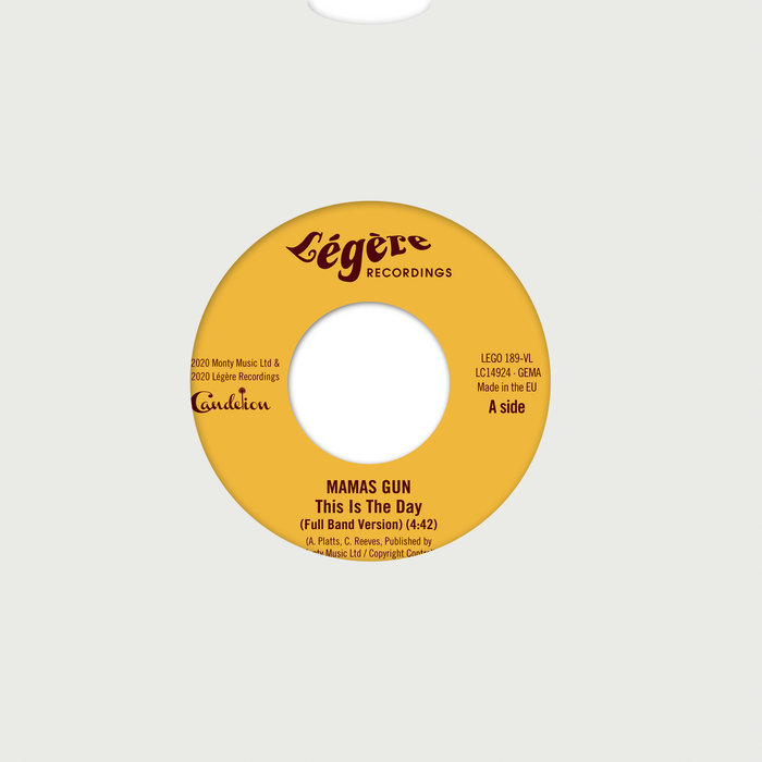 This Is The Day | Mamas Gun | Légère Recordings / Mr