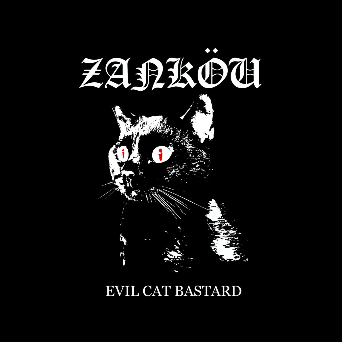 Dimmoire Evil CatフードBlack&White DimMoire【ディムモアール】Evil Catパーカー/Black