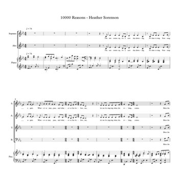 Shadow Garden (SATB ) by Joseph M. Martin