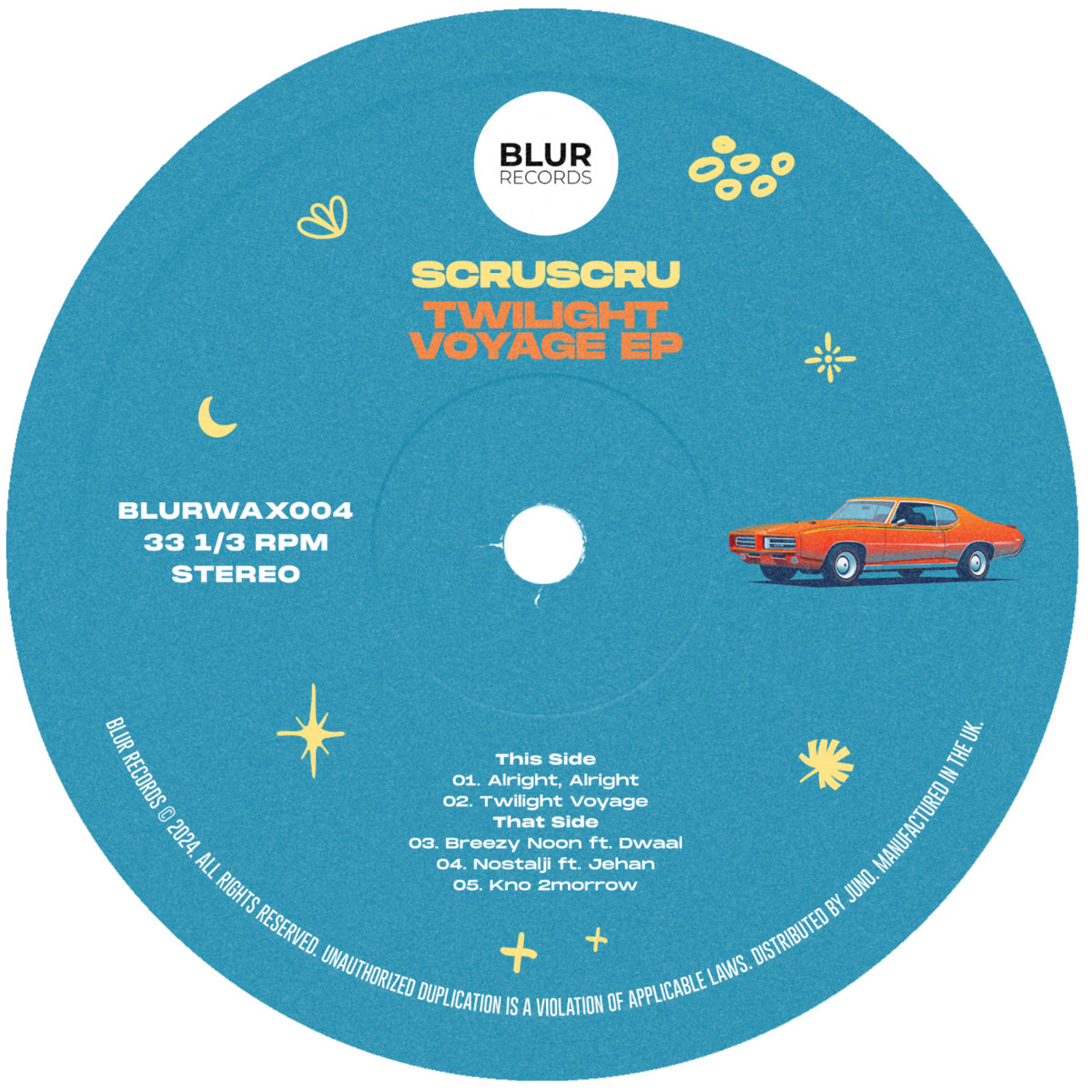 Scruscru / Twilight Voyage EP Scruscru / Twilight Voyage EP
