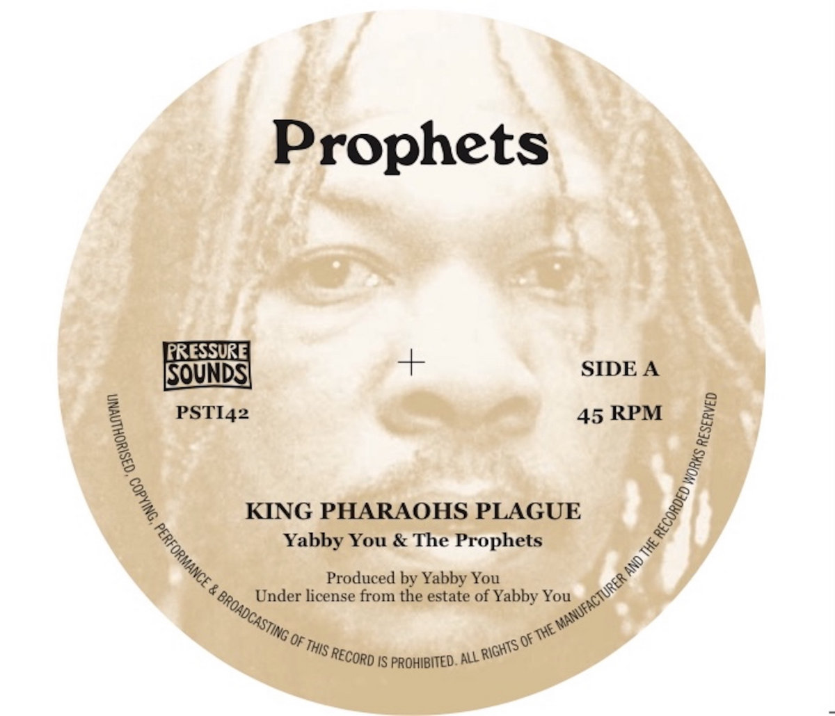 12” Yabby You King Pharaoh Plague NONE Vivian Prophet Jamaica Vinyl /00250 12” Yabby You King Pharaoh Plague NONE Vivian Prophet