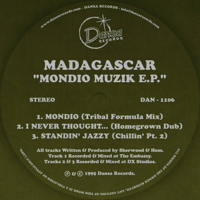Mondio Muzik EP | Madagascar | Dansa Records