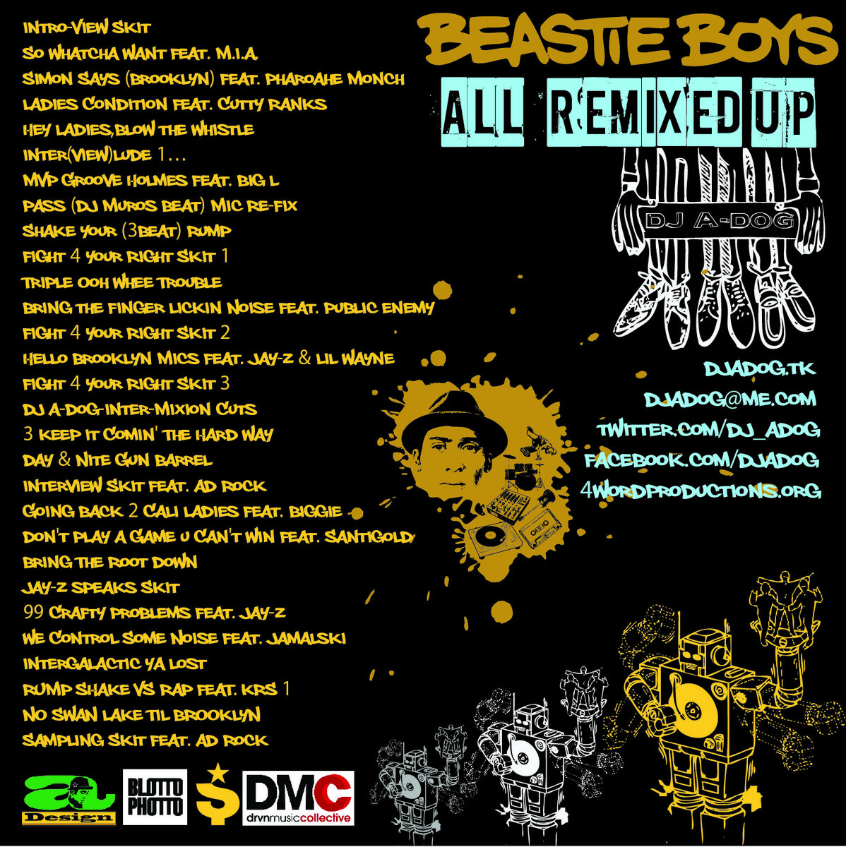 DJ A-Dog x Beastie Boys 'All Remixed UP' | DJ A-D0G