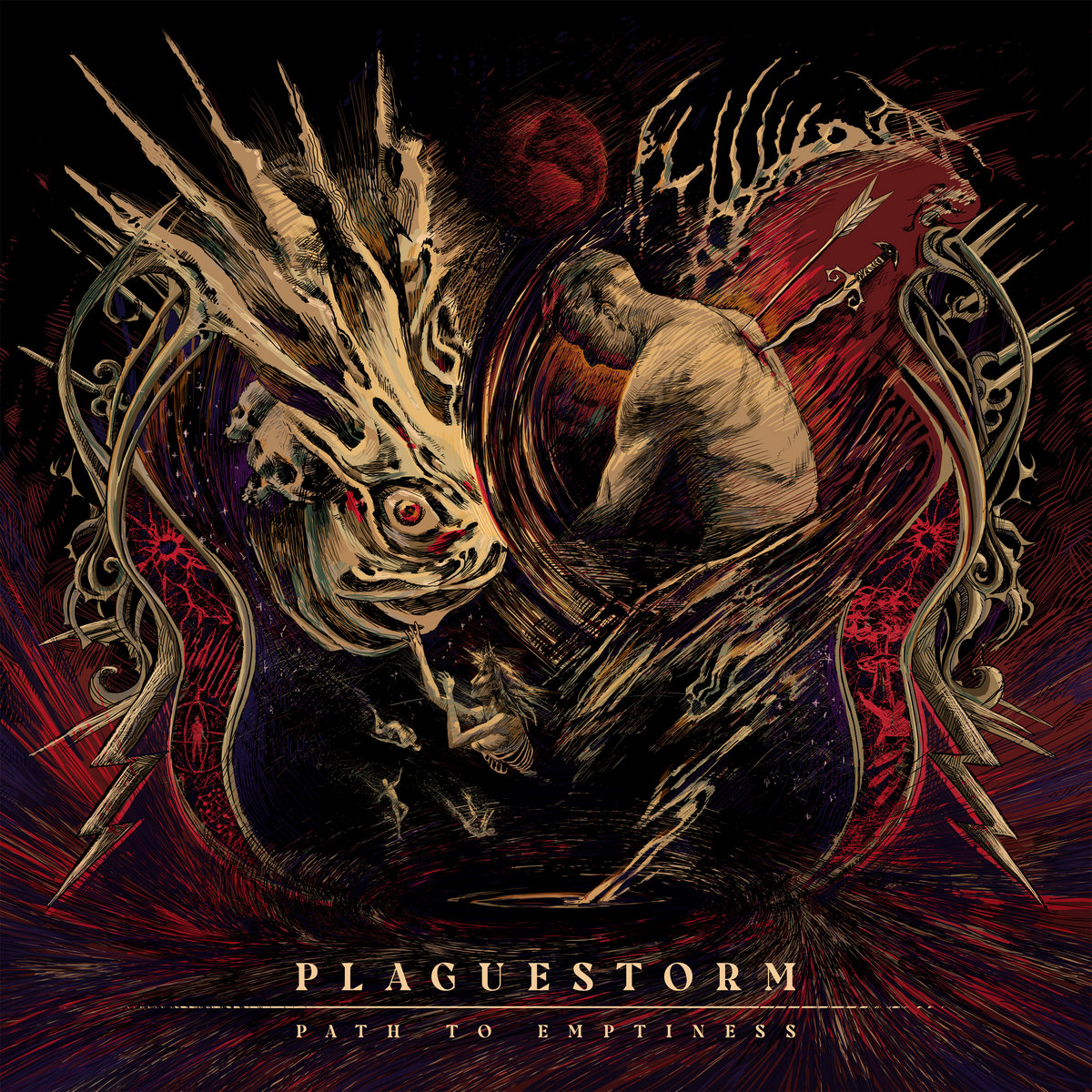 Plaguestorm — Path to Emptiness (2026) — Tapa del álbum