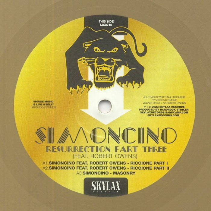 Simoncino Feat. Robert Owens / Resurrection Part Three Simoncino Feat. Robert Owens / Resurrection Part Three