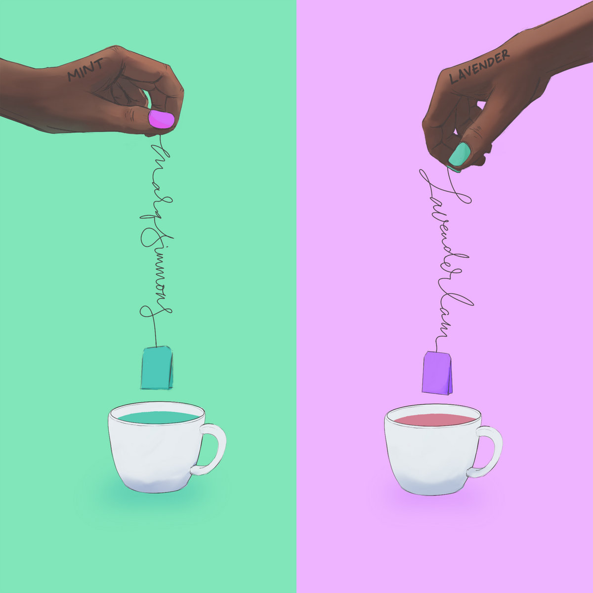 Mint & Lavender Mint & Lav Marq Simmons