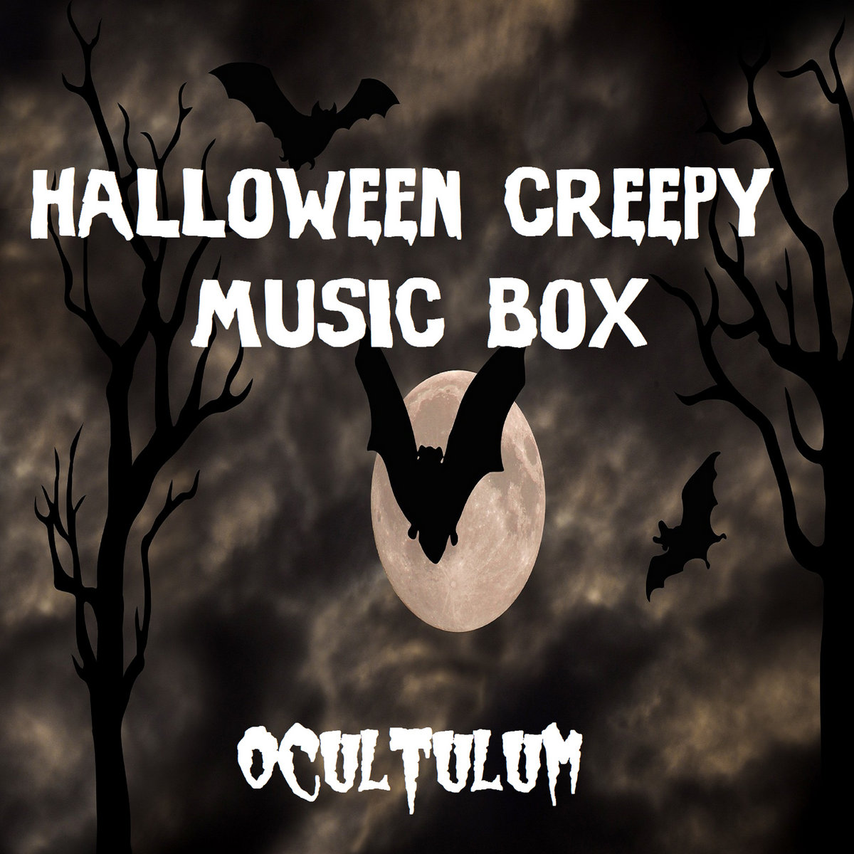 halloween creepy music box