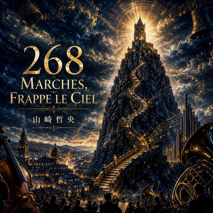 268 Marches, Frappe le CielのBandcamp公式ジャケット