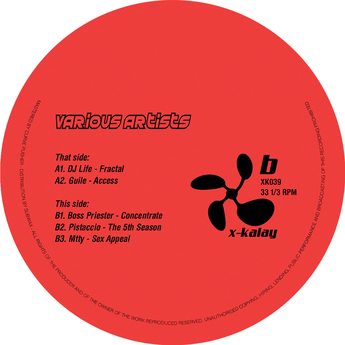 XK039 | Various Artists | X-Kalay