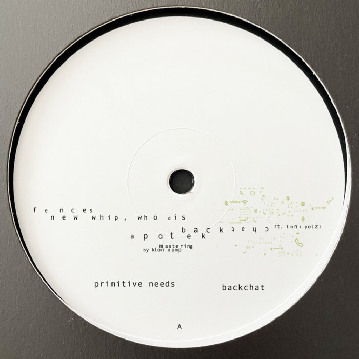 Pochette de backchat par Primitive Needs