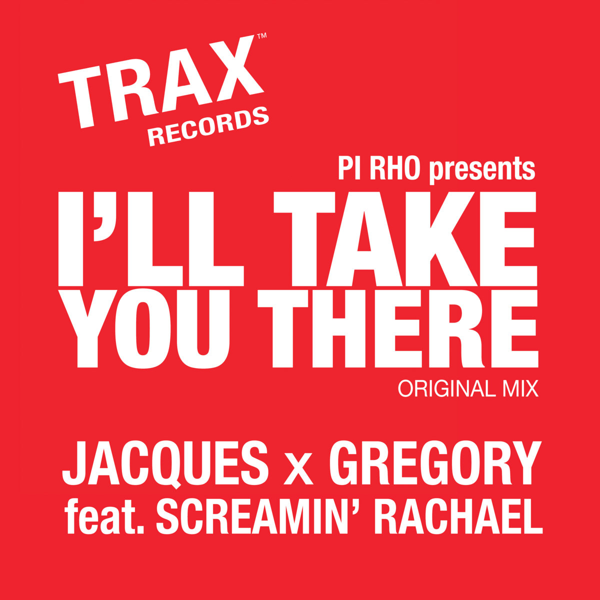 RISING AGAIN (TRX2620) 500 copies only - TRAX Records x PI RHO