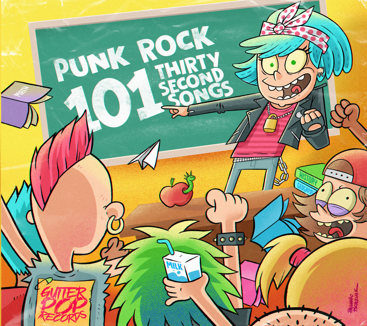 Punk Rock 101 (101 30 second songs) | V/A | COUNCIL-POP RECORDS