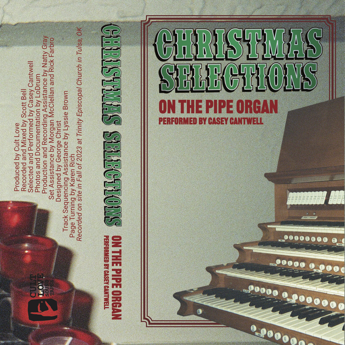 Christmas Selections on the Pipe Organ | Casey Cantwell | CULT