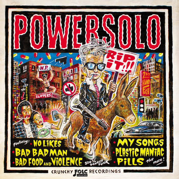Pochette de FOLC310 POWERSOLO "Rip It!" (Edición española) par FOLC RECORDS