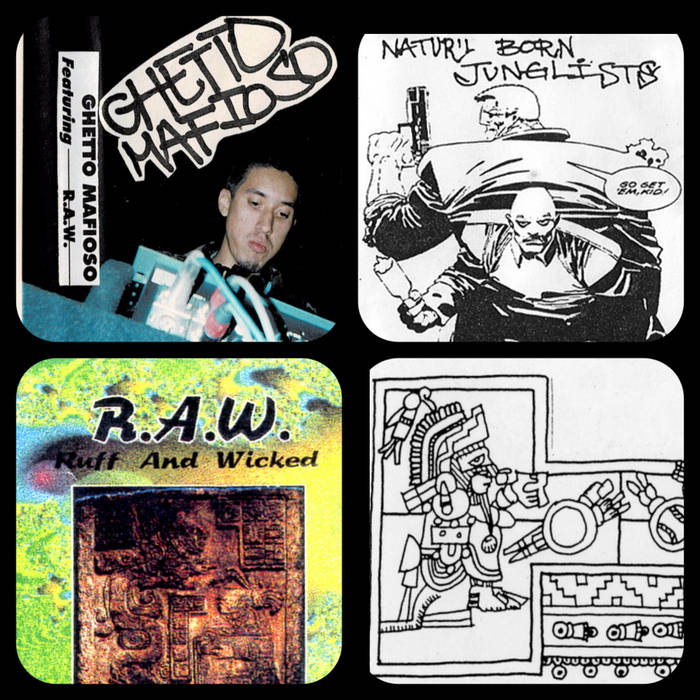 ⚡R.A.W. 90's Jungle 4-Pack MIXTAPE + DIGITAL DOWNLOAD | R.A.W.