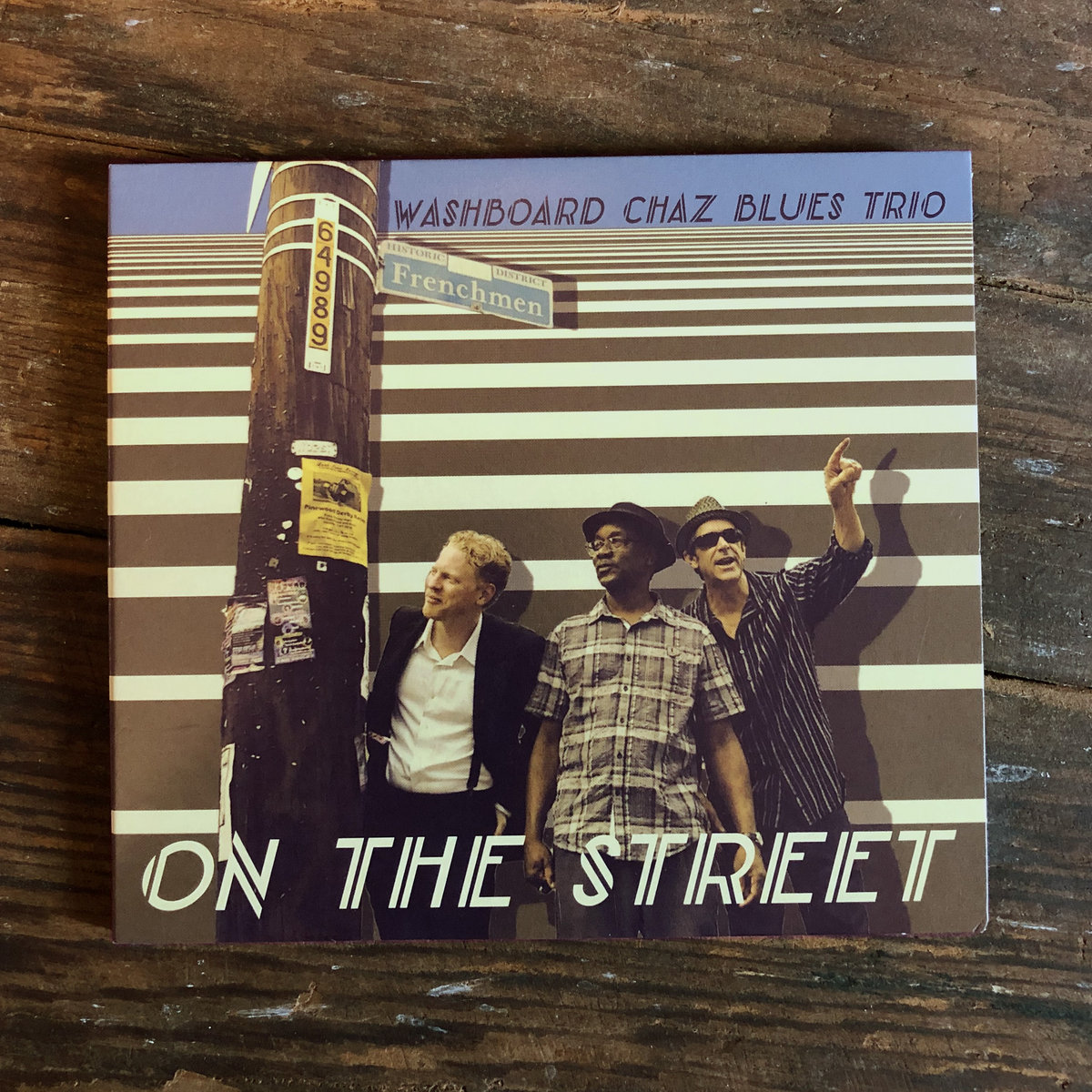 On The Street Washboard Chaz Blues Trio Washboard Chaz