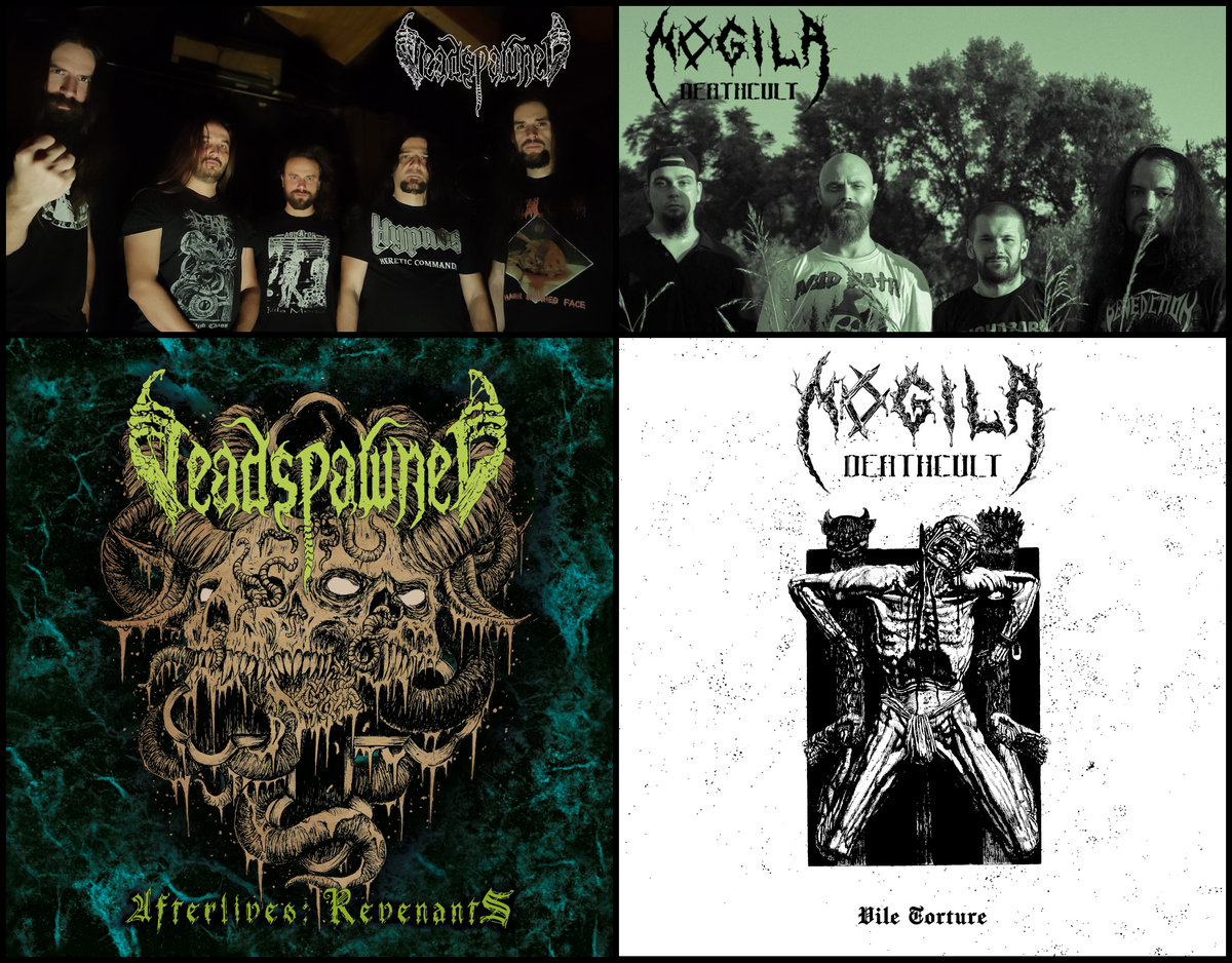 Deadspawned / Mogila Deathcult - Afterlives: Revenants / Vile