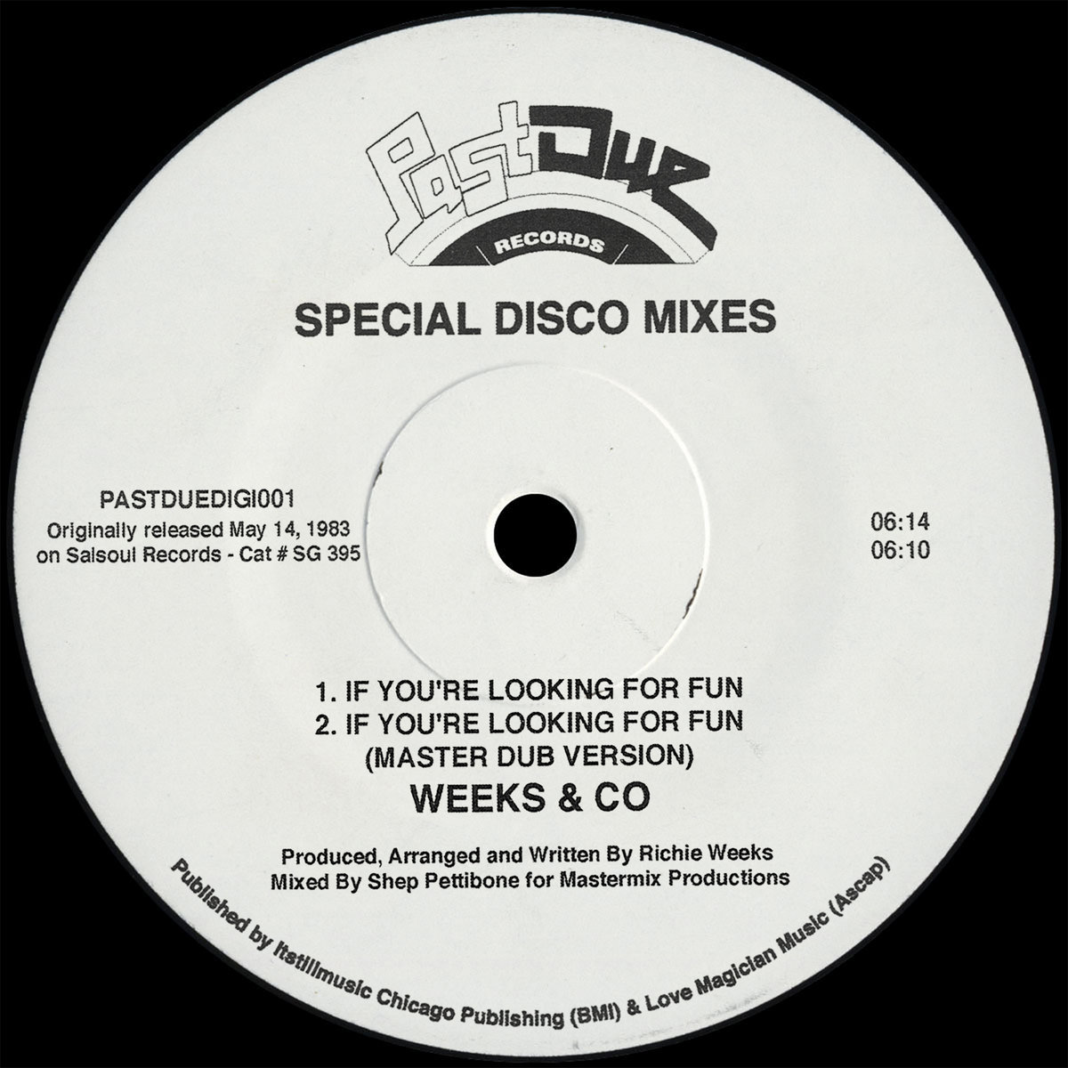 If You're Looking For Fun 12" -  Shep Pettibone Mixes
