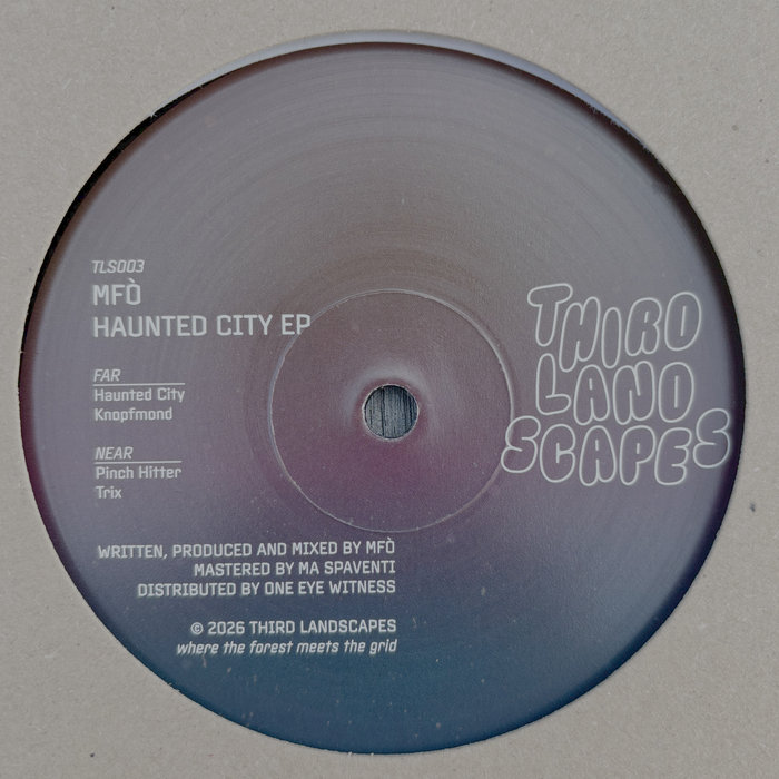 Pochette de Haunted City EP par MFÒ