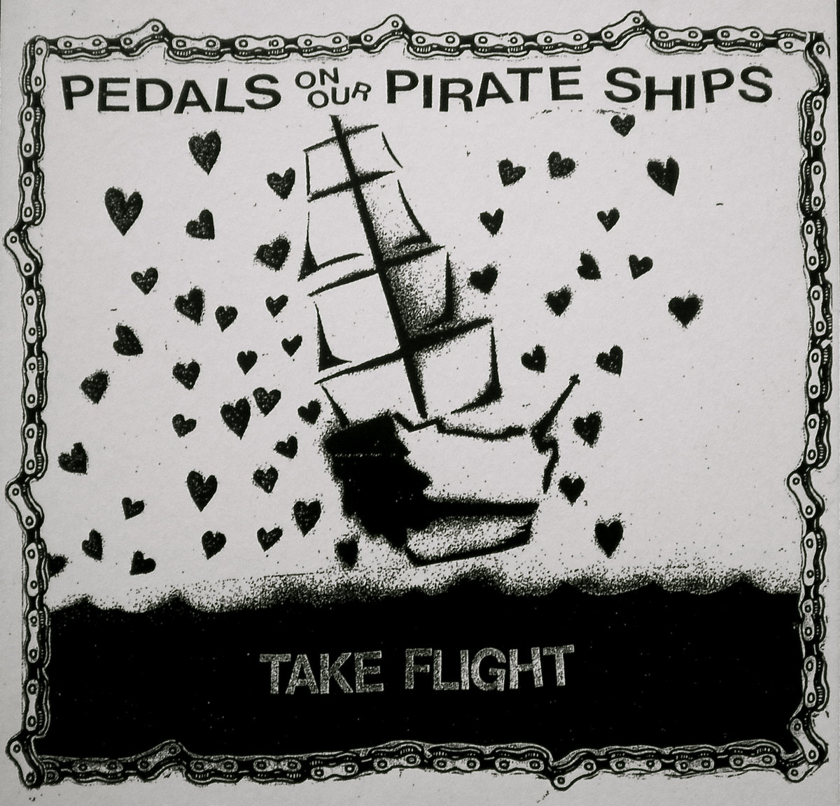 take flight Pedals on our Pirate Ships