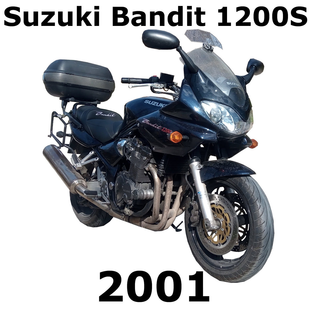 Suzuki Bandit 1200S 2001 standard motorcycle | Krampfstadt Studio