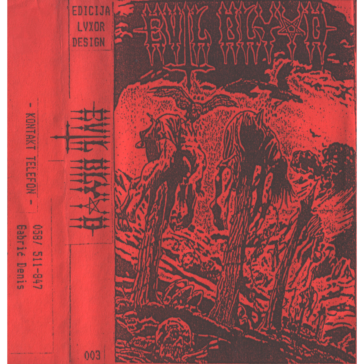 Midnight In A Sodom | Evil Blood | Edicija Lvxor Design