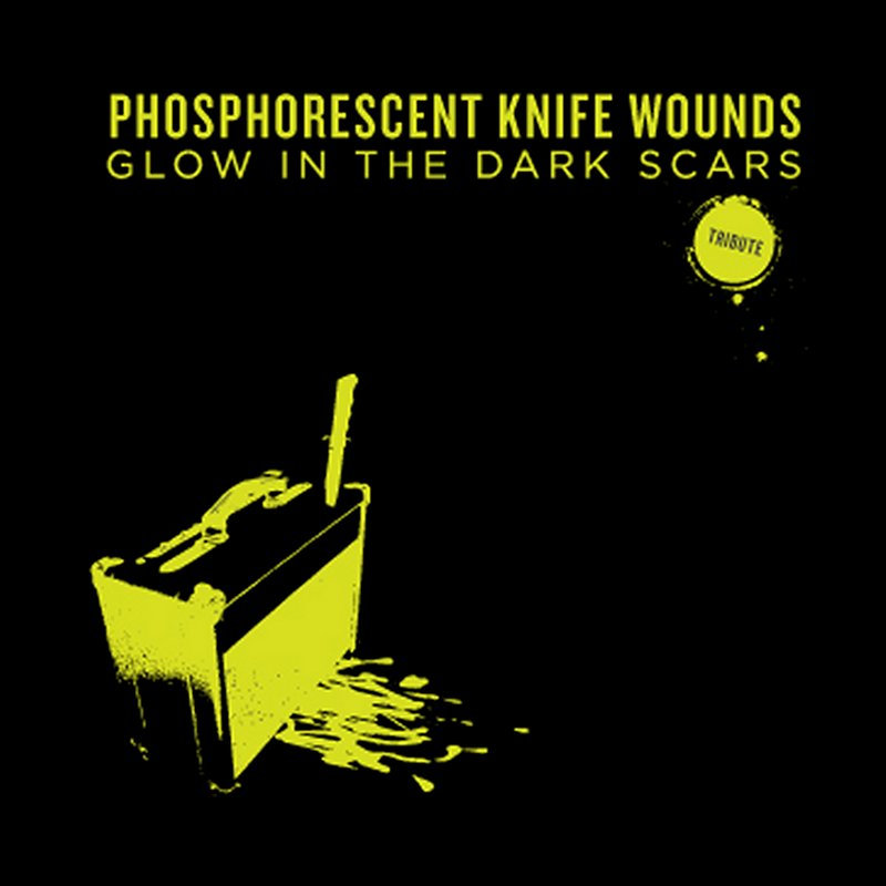PHOSPHORESCENT KNIFE WOUNDS make glow in the dark scars (tribute