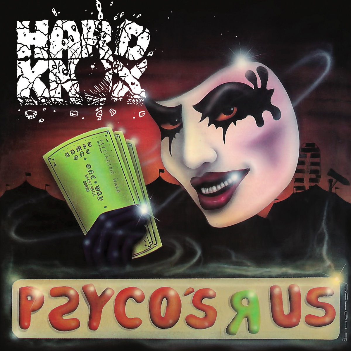 Ultra PRO スリーブ ARTISTS SERIES どくろ BROM Psyco's R Us (Deluxe Edition) | HARD KNOX | Tribunal +
