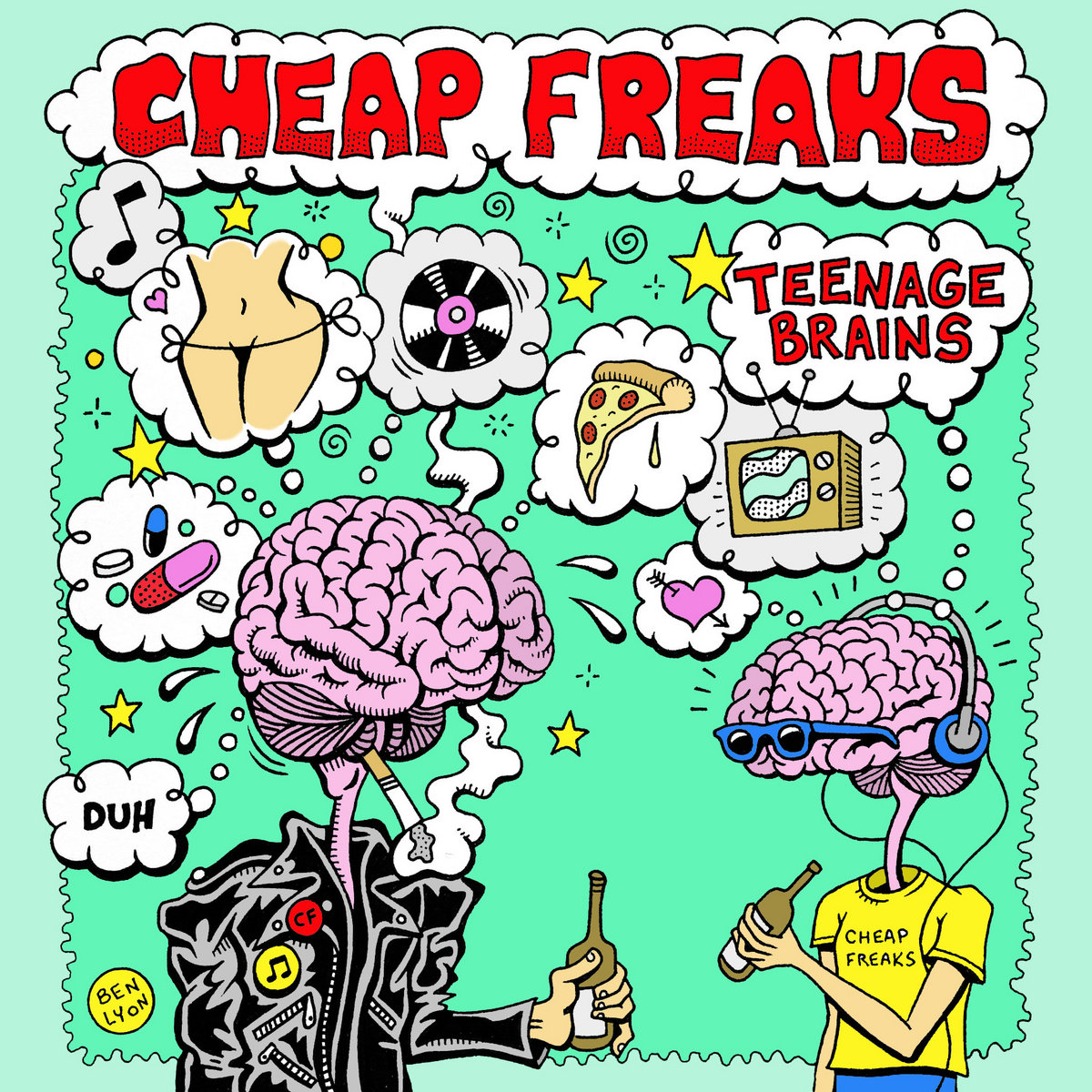Teenage Brains EP cover