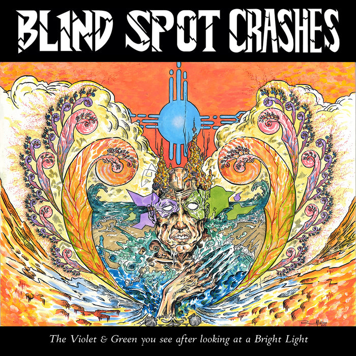 'The Violet & Green you see after looking at a Bright Light' Blind