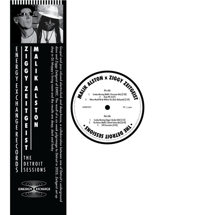 Pochette de The Detroit Sessions par Ziggy Zeitgeist x Malik Alston