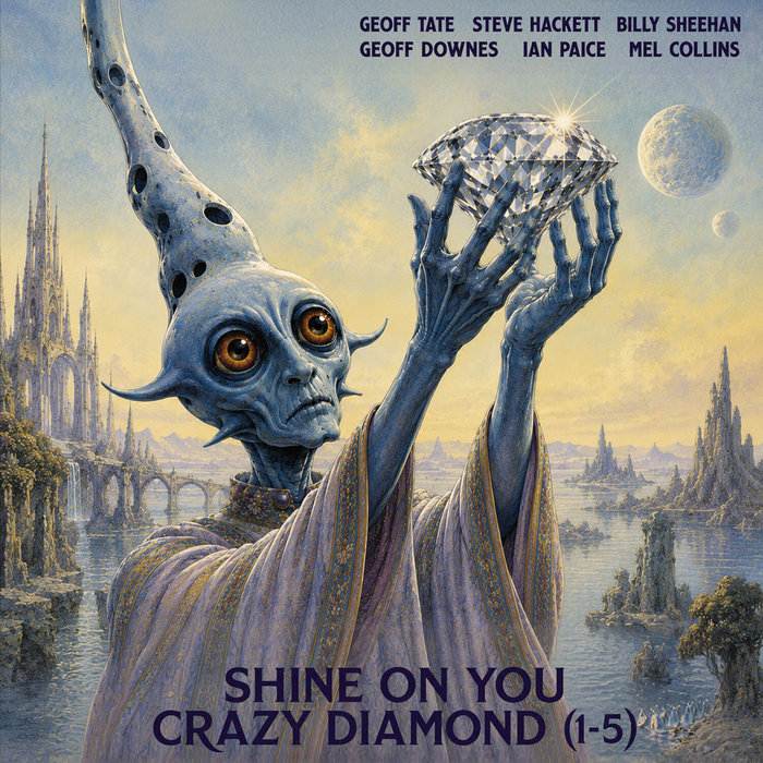 Pochette de Shine On You Crazy Diamond (1-5) par Geoff Tate, Steve Hackett, Billy Sheehan, Geoff Downes, Ian Paice & Mel Collins