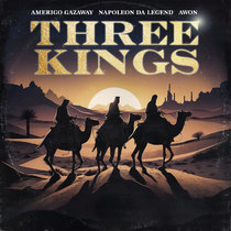 Three Kings (feat. Napoleon Da Legend & Awon) (Deluxe Single) cover art