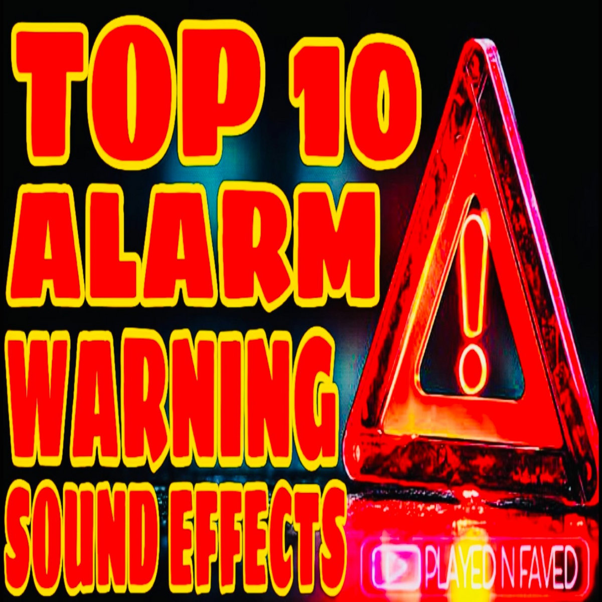 Sound Waring Top 10 Alarm Warning Sound effect Pack | Played N Faved