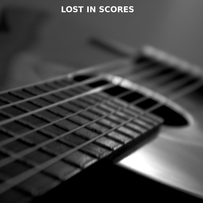 Sad Acoustic Guitar Instrumental Beat Lost in Scores