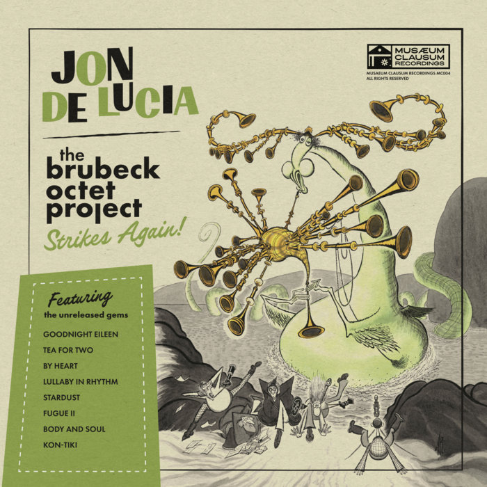 Pochette de The Brubeck Octet Project Strikes Again! par Jon De Lucia