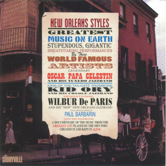 New Orleans Styles Kid Ory & others Storyville Records
