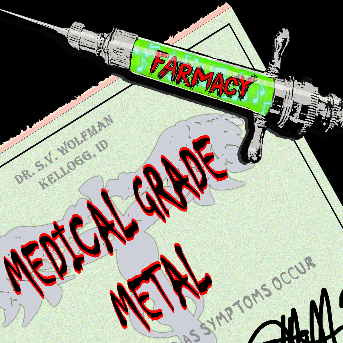 Medical Grade Metal Farmacy FARMACY