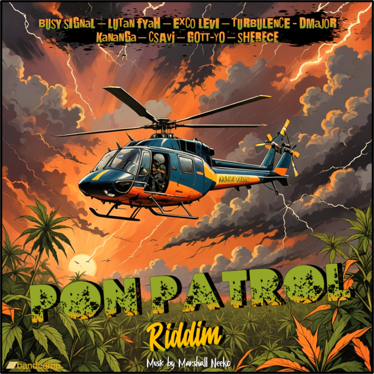 FREE DOWNLOAD Various Artists Pon Patrol Riddim (2024) Various Artists Marshall Neeko