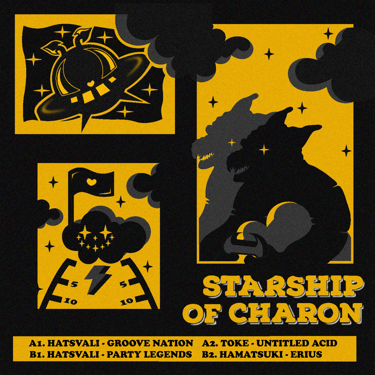 ●SCURVY NATION STUDIOS / Local Legends Starship Of Charon [PPR001] | Various Artists | Pluto's Plan