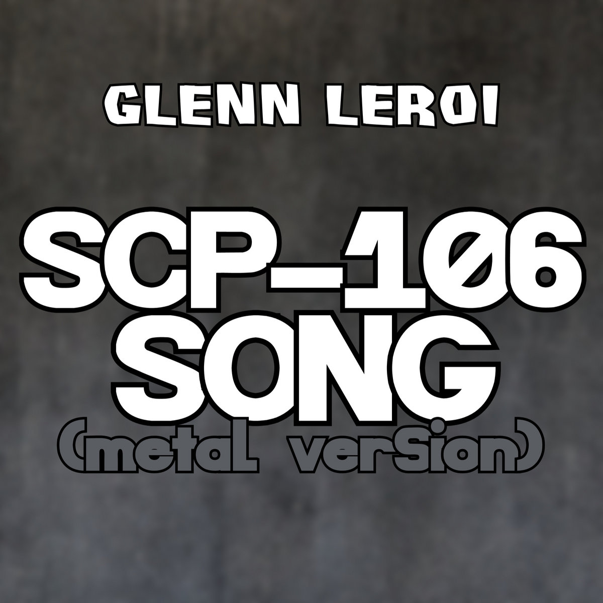 SCP 106 Metal Poster 