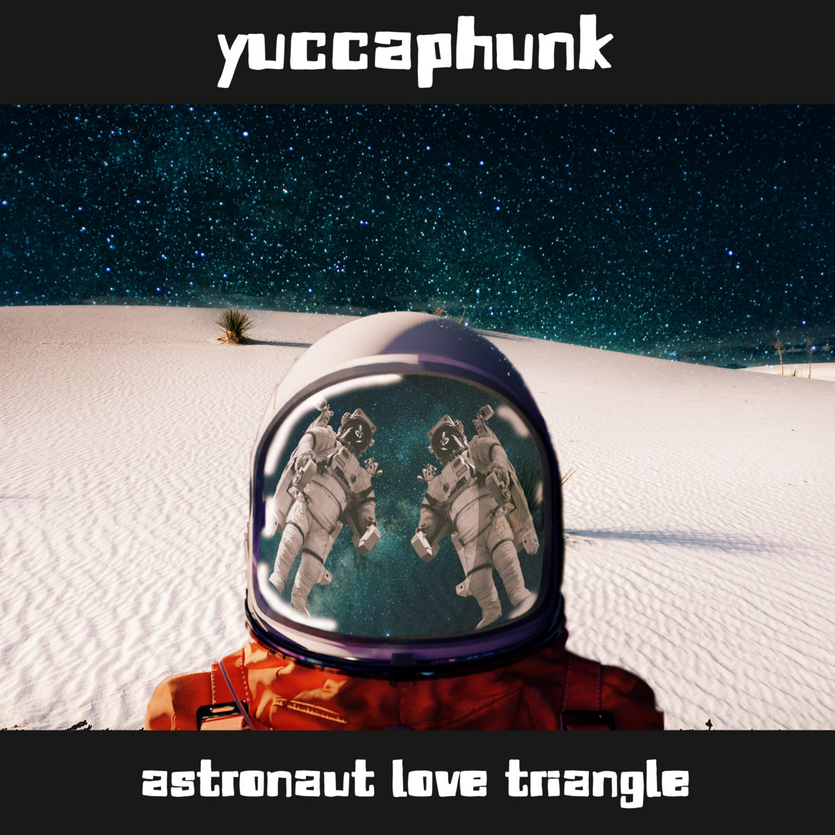 Astronaut Love Triangle | Yuccaphunk