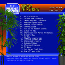 Sunday Television cover art