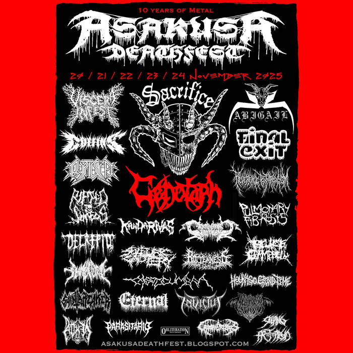 Asakusa Deathfest 2025 | obliteration records
