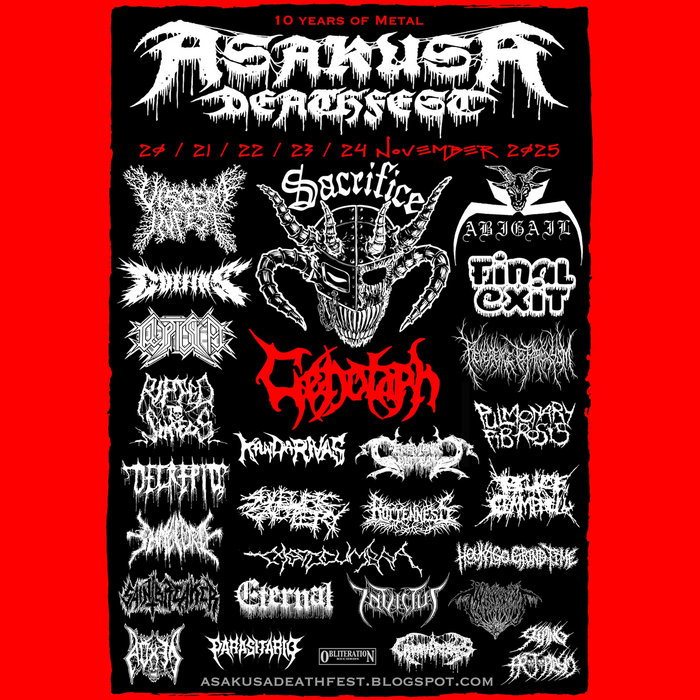 Asakusa Deathfest 2025 | obliteration records