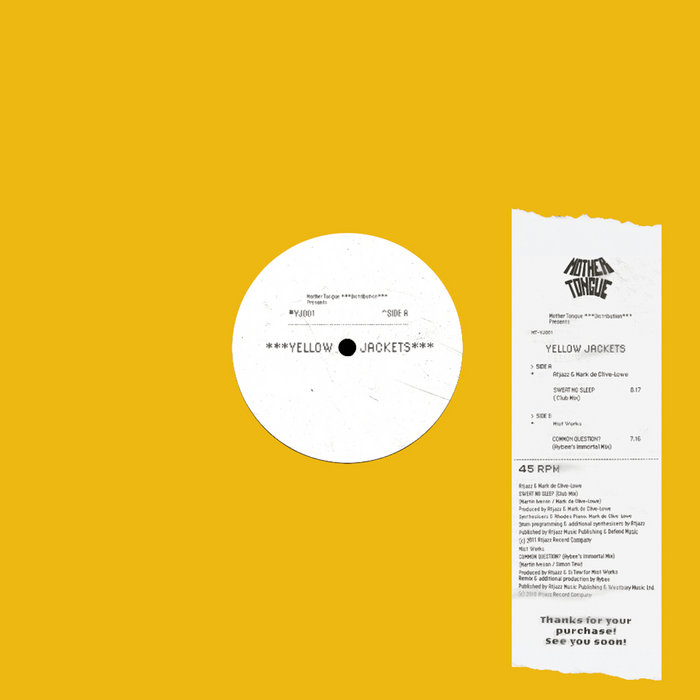 Yellow Jackets Vol.1 (Vinyl Only - No Digital) | Atjazz