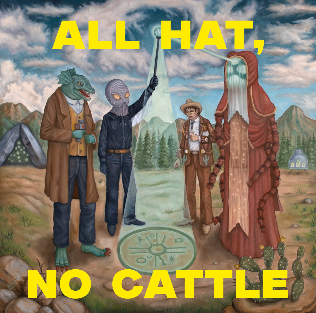 Sendero | All Hat No Cattle Hat | White + Red main image 1