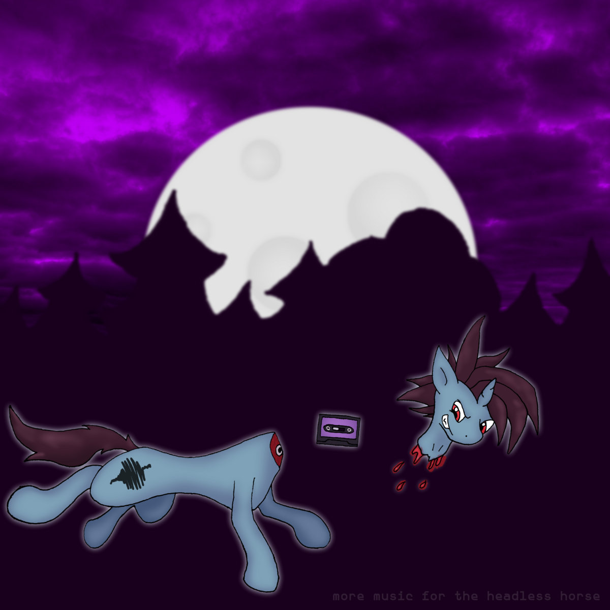 my little pony headless horse