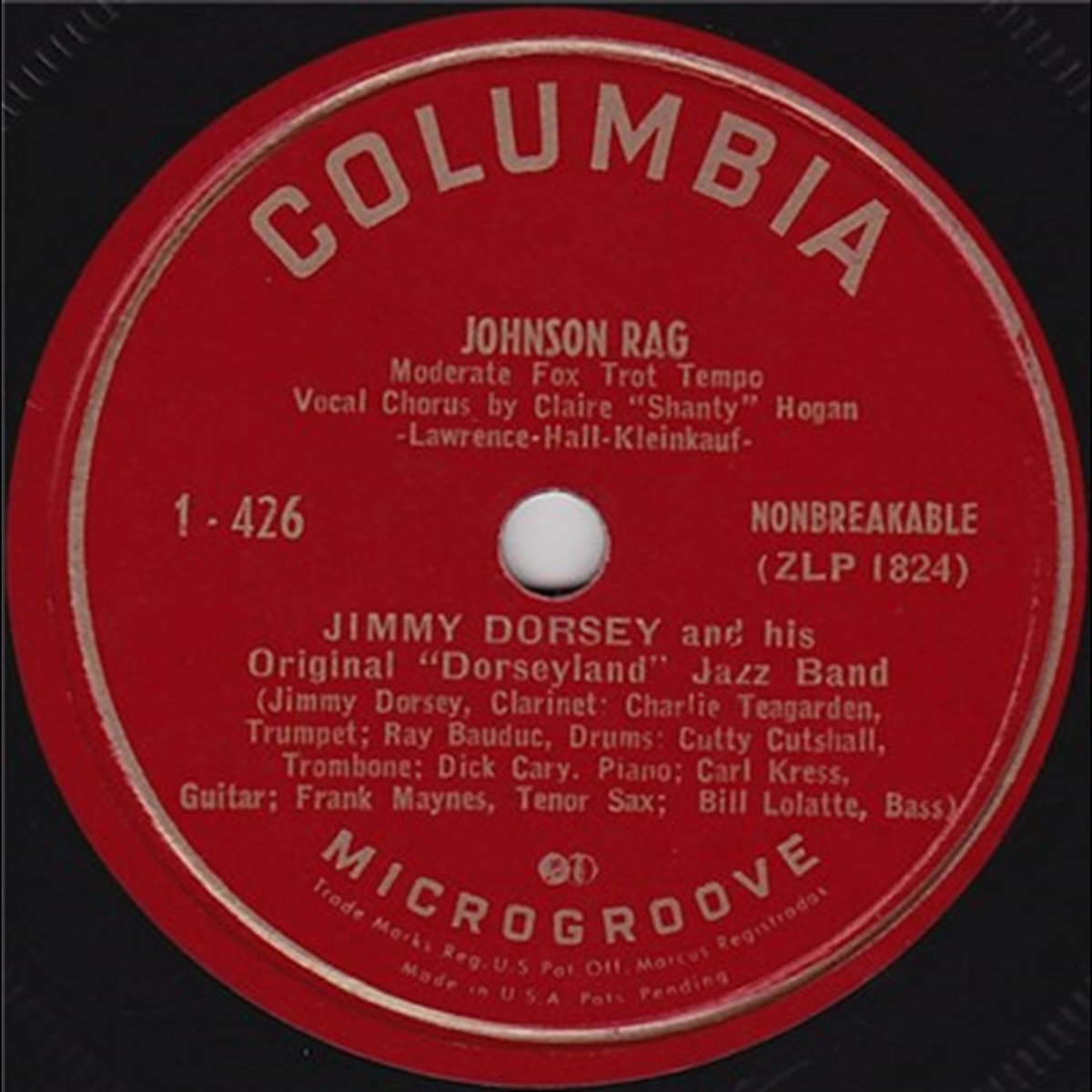 Johnson Rag | Jimmy Dorsey And His Original \