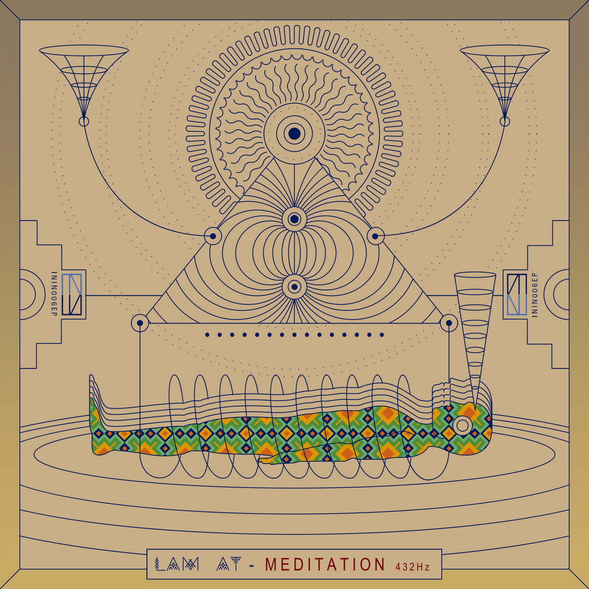 improvisation(インプロビゼーション)アート　ツネノシン　息 Meditation 432Hz | Lam At | ININ MUSIC